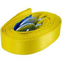 Sangle de remorquage avec crochets UNITRAILER 5 m/50 mm/6 t jaune