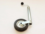 Roue jockey avec collier en fonte WINTERHOFF ST48-200VB+KLE48-G, 150 kg, 48 mm, 505-725 mm