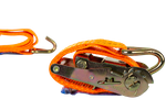 Courroie de transport orange UNITRAIER 2 m/35 mm/2 t avec tendeur