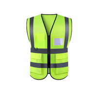 Gilet réfléchissant jaune HERMON XXL avec poches