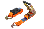 Sangle de transport 3 points avec tendeur pour remorque UNITRAILER 3 m/50 mm/4 t orange