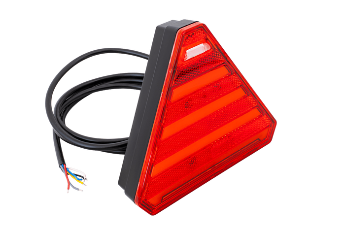 Feu arrière LED WAŚ W245 universel, 6 fonctions