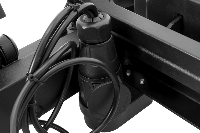 Inter Pack Velox 2 LED - porte-vélos pliable pour 2 vélos avec éclairage LED (noir)