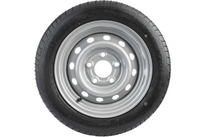 Roue renforcée pour remorque PNEU LINGLONG 195/50 R13C 104/101N JANTE UNITRAILER 5.5Jx13&quot;H2 5x112 ET:30