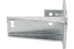 Support de roue jockey AL-KO 249127 pour dispositifs de roue libre de type V