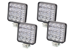 Lot de quatre lampes de travail LED réflecteur HERMON LLP16MINI, 16xLED 2880lm