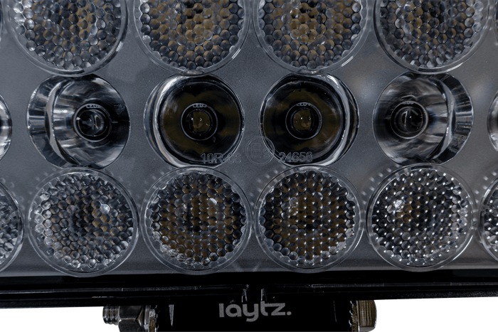 Lampe de travail, réflecteur rectangulaire LED LAYTZ LY7304, 66 LED, 5800 lm