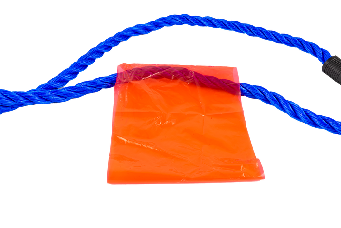 Corde de remorquage avec crochets LAMPA 4 m/18 mm/5 t bleue