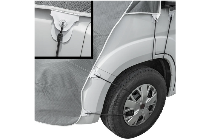 Tapis thermique ProPlus 610682 pour vitres, écran thermique pour Fiat Ducato