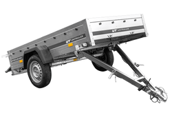 Remorque pour auto 230 x 125 cm Garden Trailer 230 KIPP