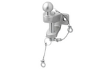 Boule d'attelage double fonction ProPlus 341216V01, entraxe de 50 mm, capacité de remorquage de 3 500 kg