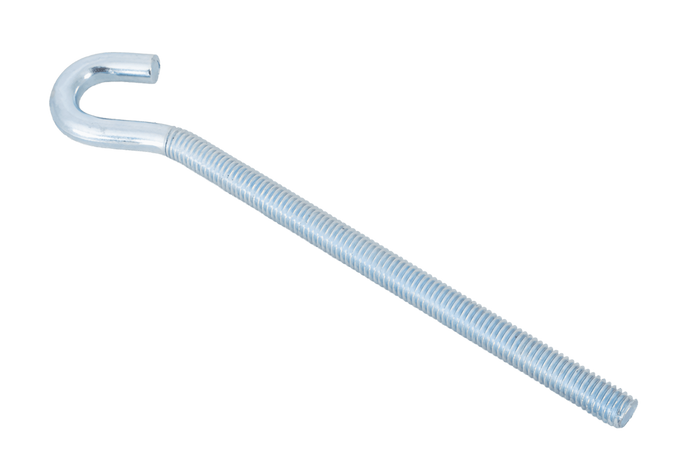 Piton, crochet, gond DROMET HZ M6x120 avec œillet ouvert (coudé)