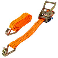 Courroie de transport orange UNITRAIER 2 m/35 mm/2 t avec tendeur
