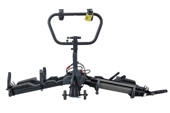 Porte-vélos Inter Pack Spider 2E PRO pour 2 vélos électriques, monté sur attelage