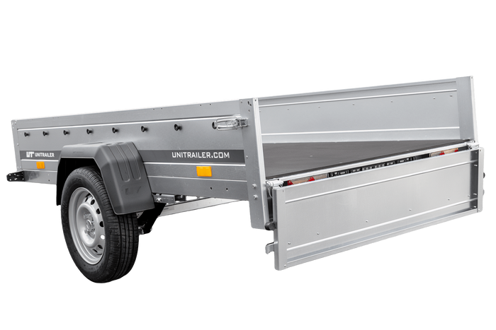 Remorque sur ressorts 230x125 UNITRAILER GARDEN 230/R KIPP