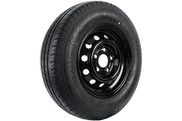 Roue de remorque renforcée LINGLONG 165/80 R13C 96/94N UNITRAILER noire 4.5Jx13"H2 5x112 ET:30