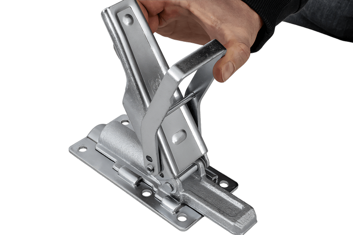 Attelage, charnière latérale avec fermoir WINTERHOFF BV 90-1 + BVG 90-A fermeture latérale complète remorque