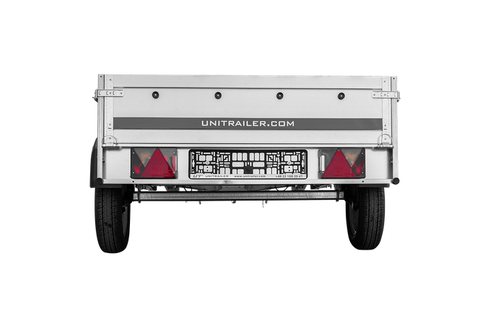 Remorque simple essieu Unitrailer GARDEN TRAILER 264 KIPP