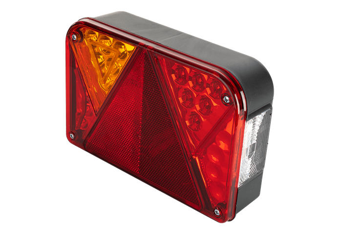 Feux arrière LED DOBPLAST DPT35 + faisceau MANTES 4 m 13 broches