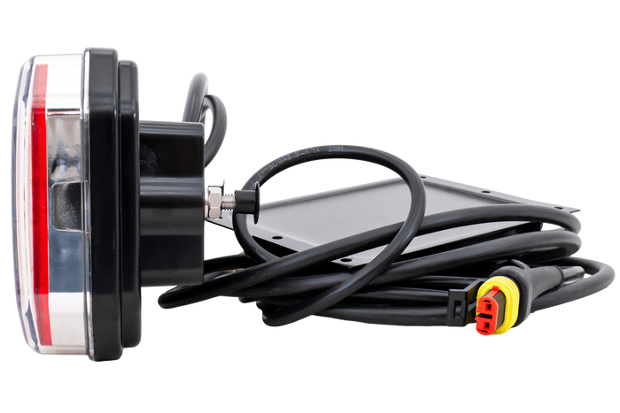 Feu arrière LED WAŚ W150DD, 6 fonctions, universel 