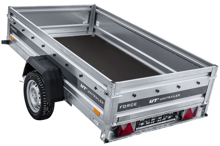 Remorque sur ressorts 230x125 UNITRAILER FORCE 230/R KIPP
