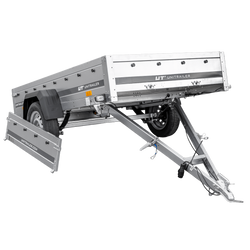 Remorque porte-voitures sur ressorts 230x125 UNITRAILER GARDEN 230/R KIPP