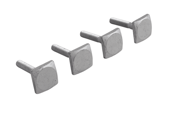 Insert pour poutres en aluminium 35 mm x M6 (4 pièces)