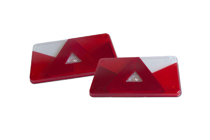 Cabochons feux arrière ASPÖCK MULTIPOINT V, gauche et droit