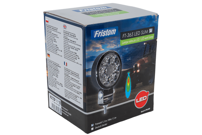 Réflecteur de travail LED FRISTOM FT-365 SLIM 6xLED, 1500 lm