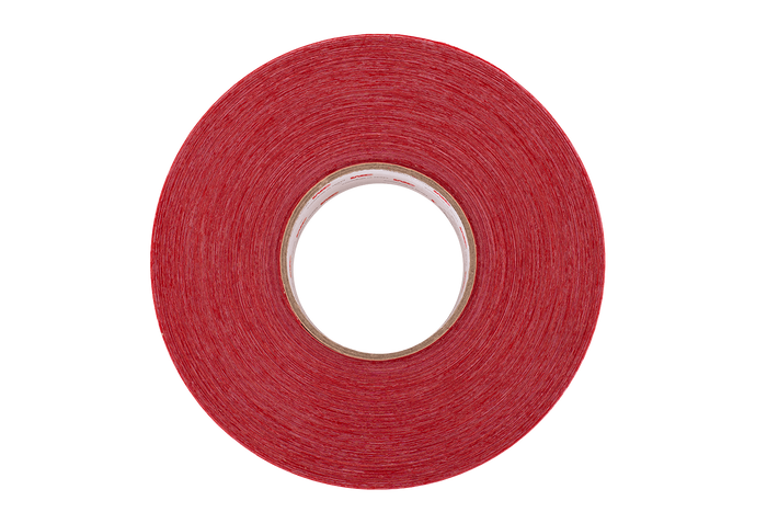 Ruban réfléchissant autocollant 3M, contour, rouge - 1 mètre