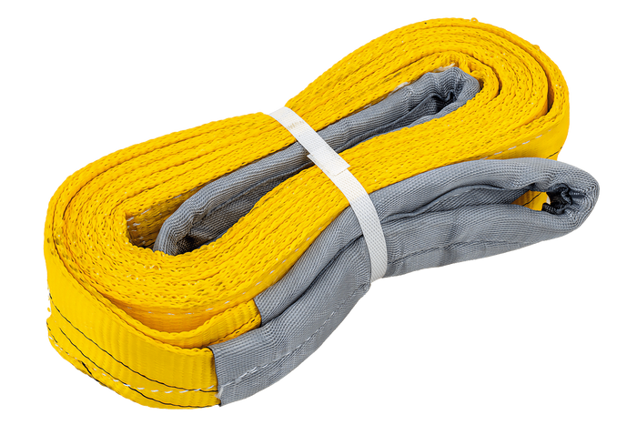 Sangle, elingue de levage HEFFA 4 m/90 mm/3 t avec boucles