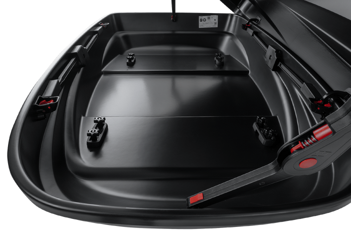 Coffre de toit Inter Pack Stella 440, noir mat