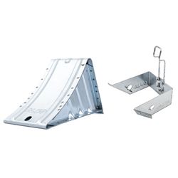 Cale de roue avec support de montage AL-KO UK36 h:161mm