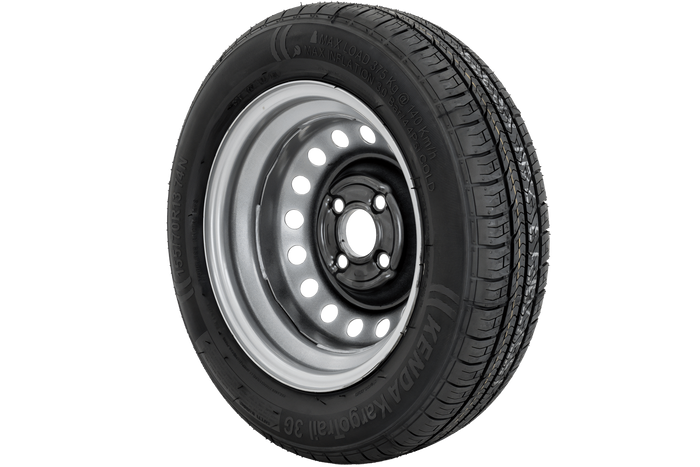 Roue de remorque PNEU KENDA 155/70 R13 74N JANTE KENDA 4Jx13"H2 4x100 ET:30