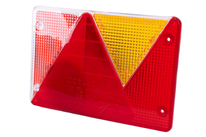 ASPÖCK Multipoint IV cabochon de feu arrière, droit