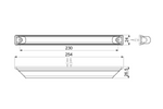 Feu de position, gabarit LED universel HORPOL LD 473