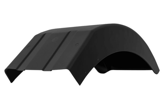 Jeu de deux demi-garde-boue pour remorque DOMAR DR1013004+DR1013005, passage de roue 395/220mm gauche+droite