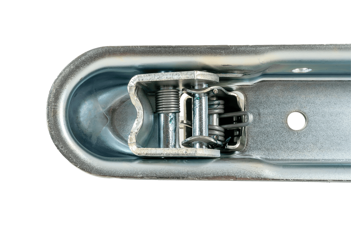 Attelage à boule KNOTT KQ14-B pour remorque de 1400 kg avec timon carré de 60 mm