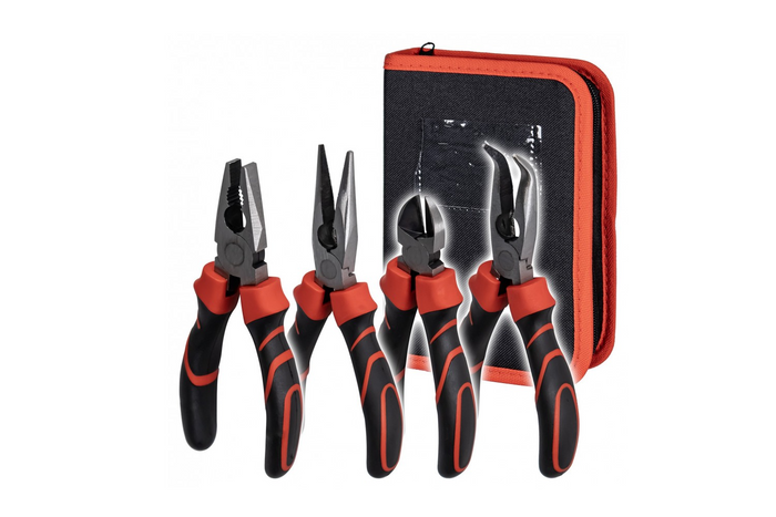 Jeu de 4 pinces combinées KAMAR AKC8144