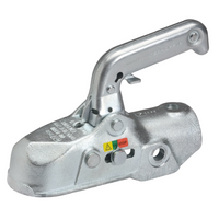 Attelage à boule WINTERHOFF WW 350-RB-K1414 pour remorque de 3500 kg avec timon tubulaire de 50 mm, en fonte