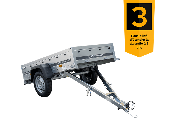 Remorque légère 200x106 UNITRAILER GARDEN 200 KIPP