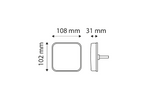 Feu arrière LED TT TECHNOLOGY TT.12523L, 4 fonctions, gauche