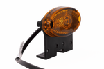 Feu de gabarit LED ASPÖCK FLATPOINT II, ​​orange, universel, avec support