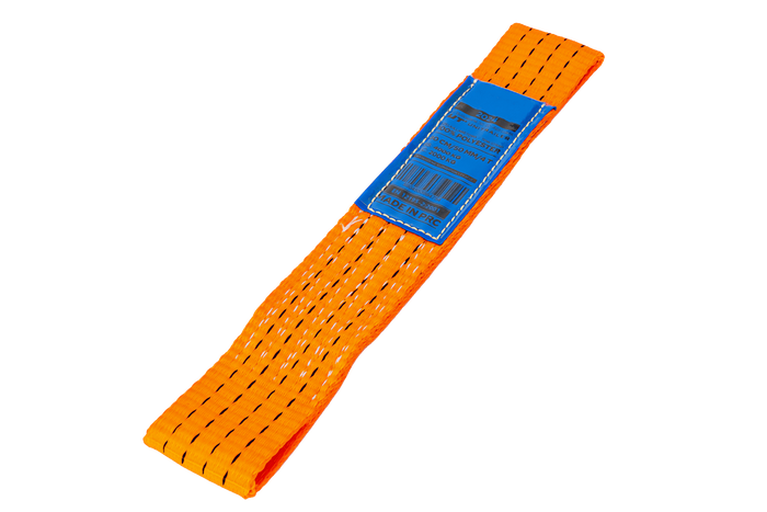 Jeu de quatre harnais de transport pour remorque UNITRAILER 0,3 m/50 mm/4 t orange