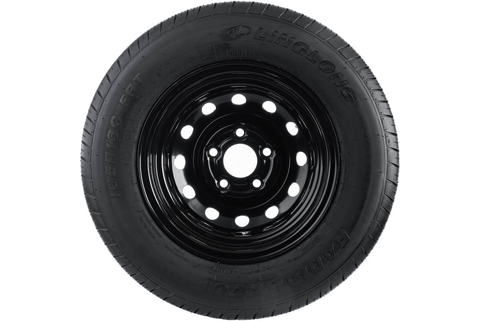 Roue de remorque renforcée LINGLONG 165/80 R13C 96/94N UNITRAILER noire 4.5Jx13"H2 5x112 ET:30