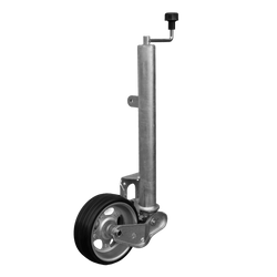 Roue jockey automatique UNITRAILER avec poignée 500 kg 60 mm 660-904 mm