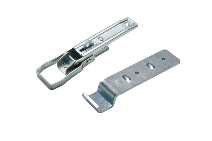 Attelage, charnière latérale avec fermoir WINTERHOFF BV 20-1 + BVG 20-A fermeture latérale complète remorque