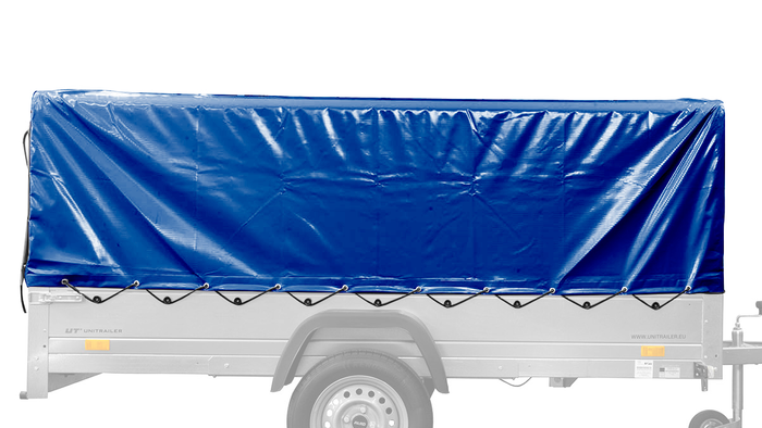 Bâche haute bleue pour le modèle Garden Trailer 264 KIPP