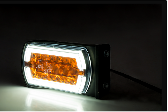 Feu, phare avant LED HORPOL CLEOfront LZD 2789/W1, 3 fonctions, universel