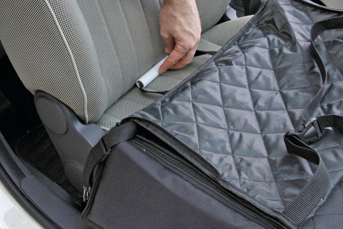 Sac de transport pour chien LAMPA,  protection de siège auto 40x40cm